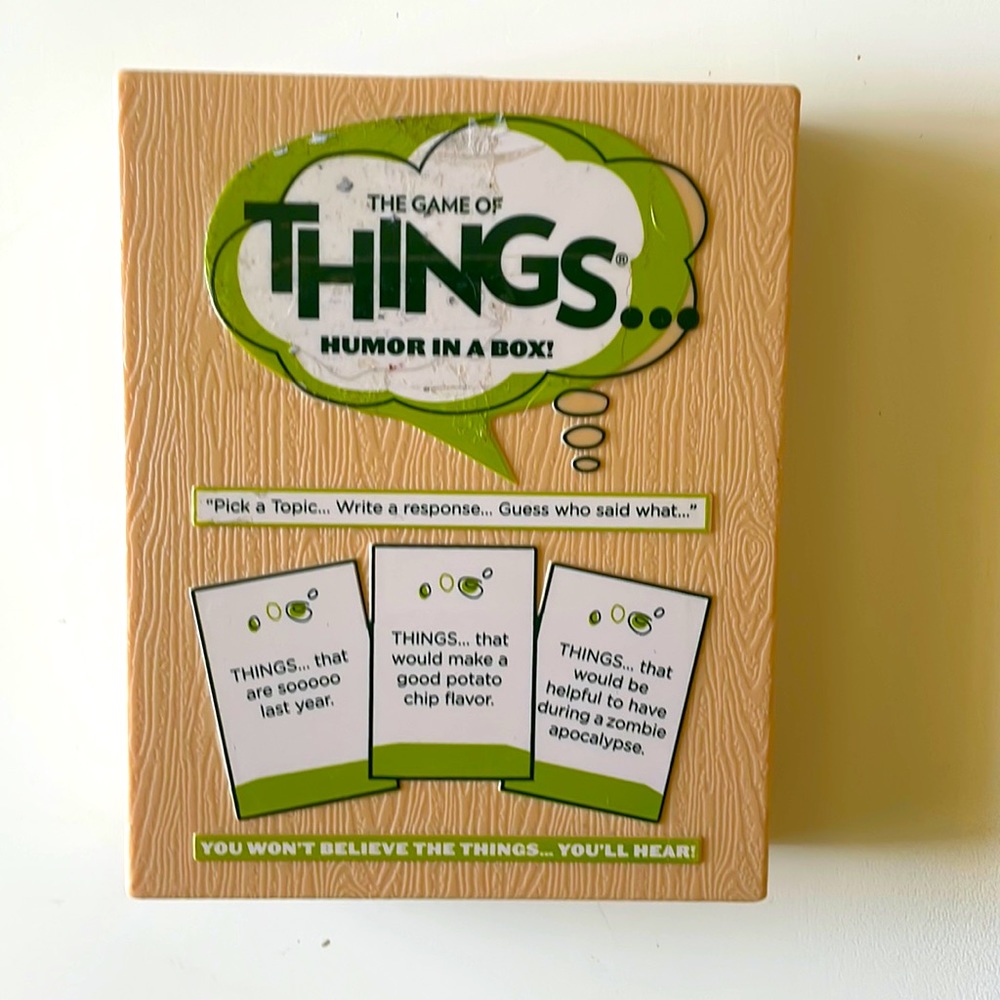 💎Bundle 2 for $20💎 NWOT The Game of THINGS….